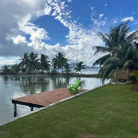Bungalow Chez Josi, Bord De Mer Prive Tevaitoa Bagian luar foto