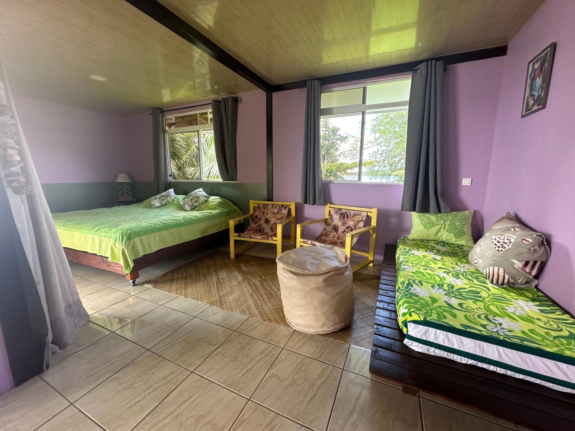 Bungalow Chez Josi, Bord De Mer Prive Tevaitoa Bagian luar foto